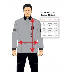 Kamu veya Özel Firma Güvenlik Kıyafetleri - Uzun Kol Kışlık T-shirt - Yönetmeliğe Uygun